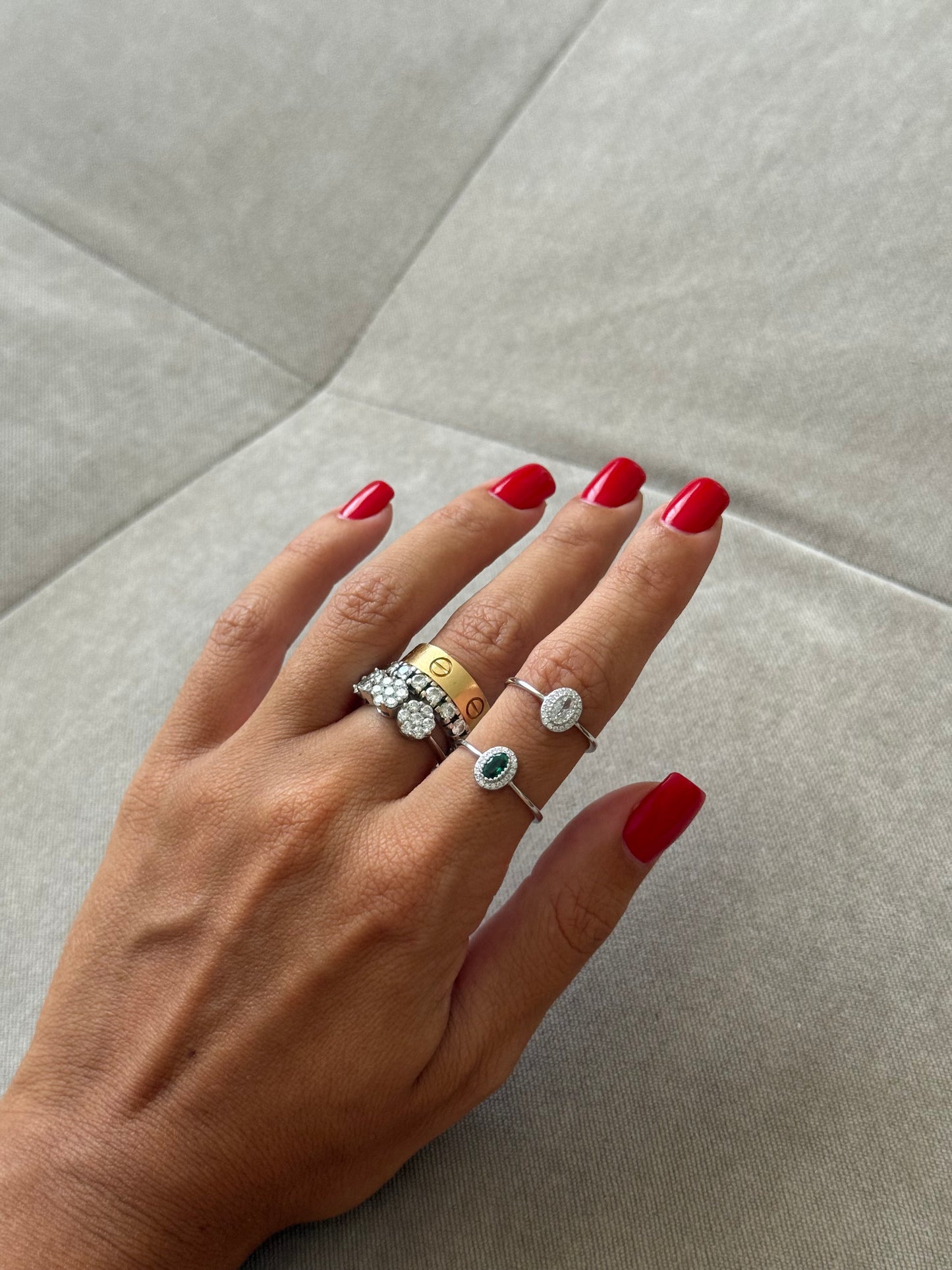 Anello Kate florita