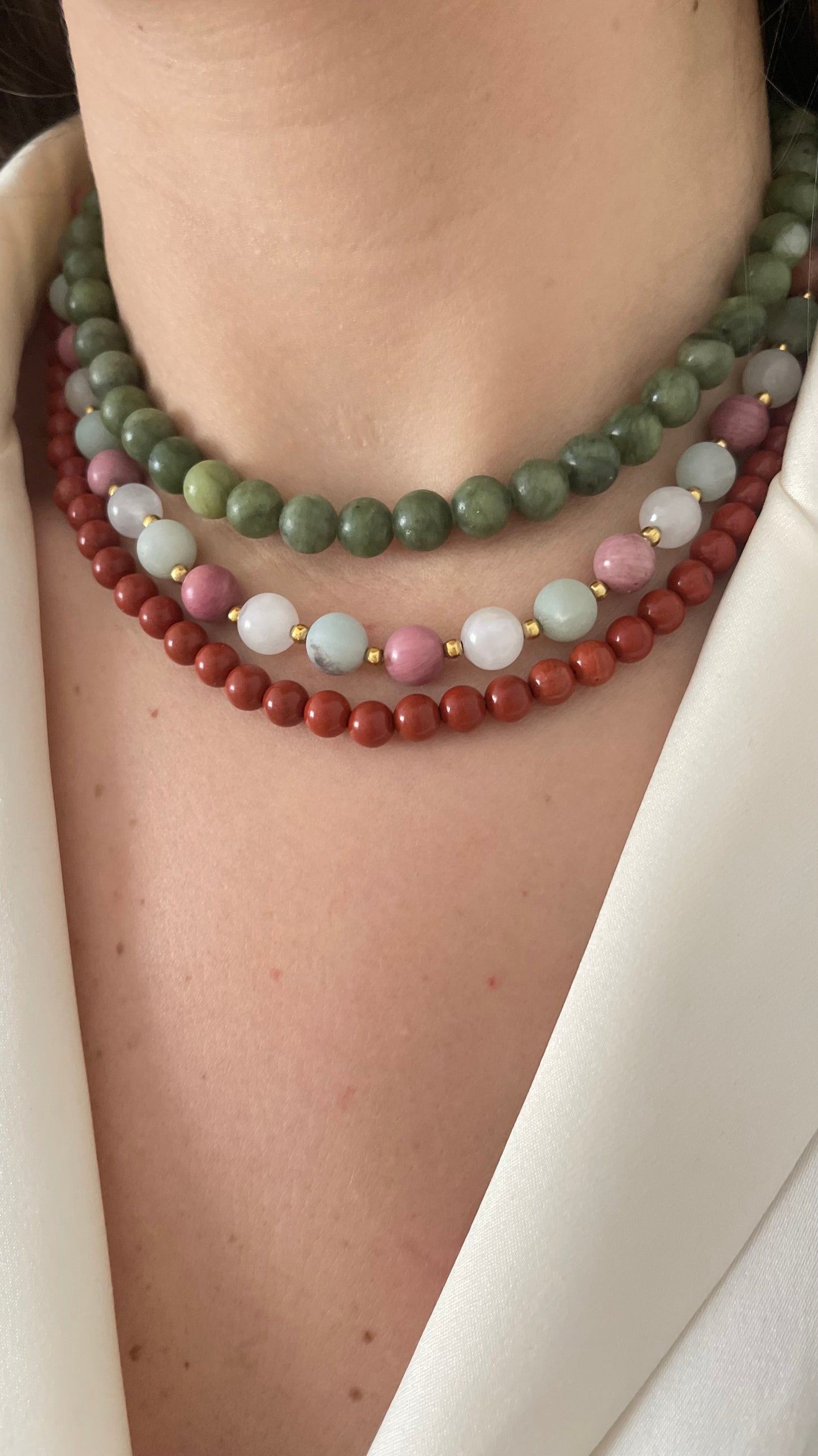 Collier Agata Rossa