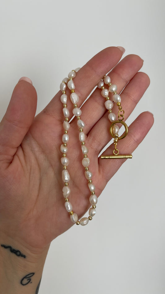 Collier perle di fiume