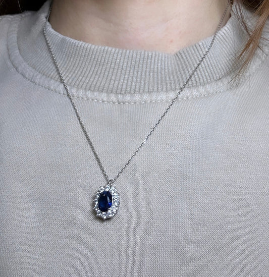 Collana Kate blu