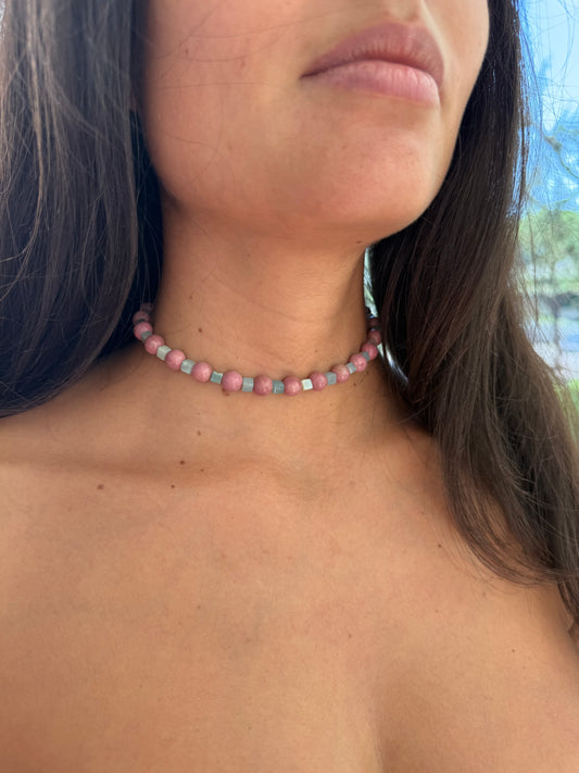 Collier Acquamarina