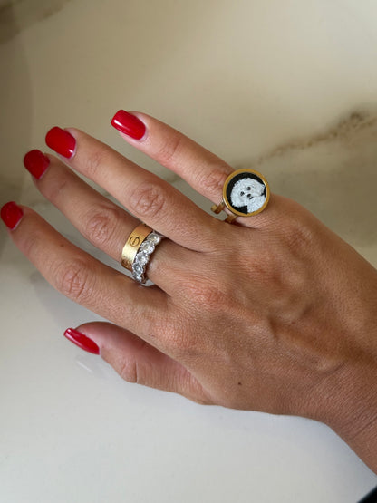 Anello Pelosetto small personalizzato