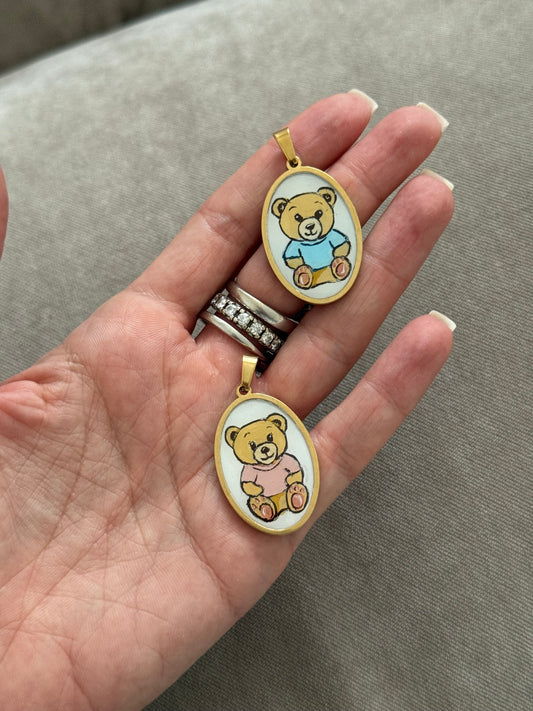 Ciondolo Teddy mum to be