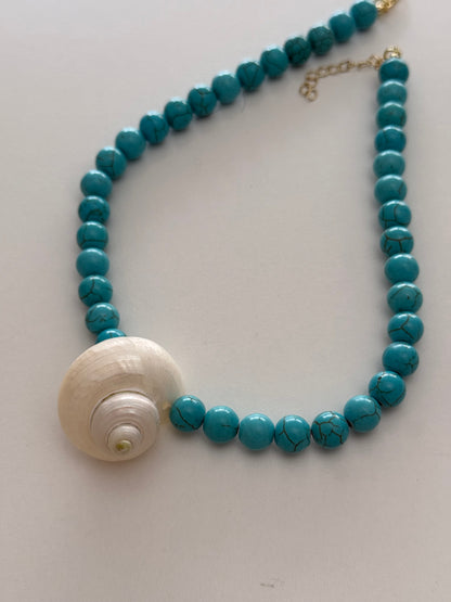 Collana vaiana azzurra