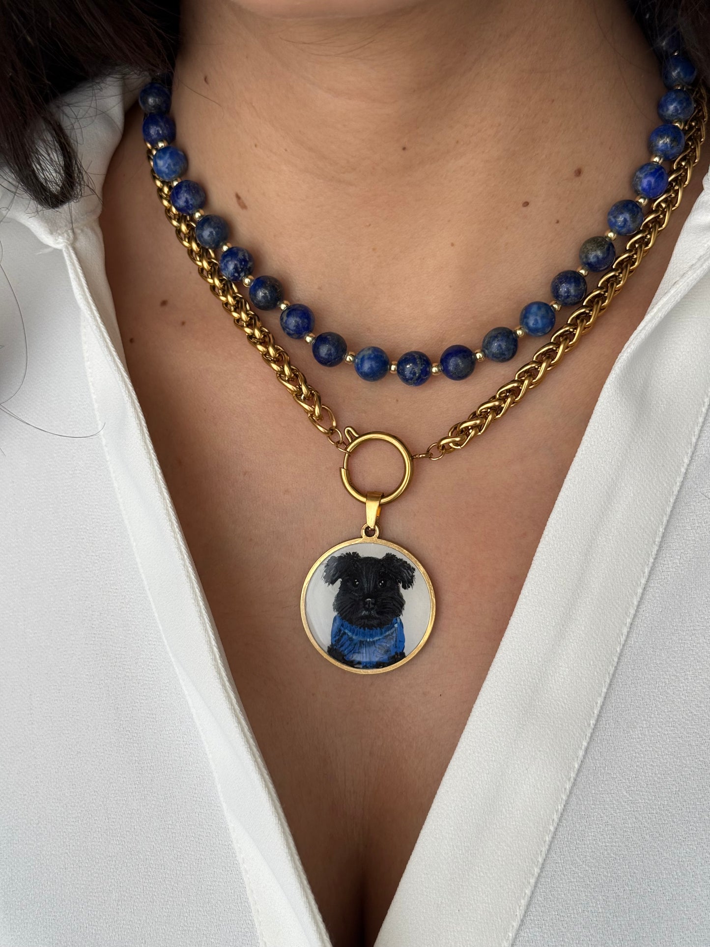 Collana pelosetto personalizzata