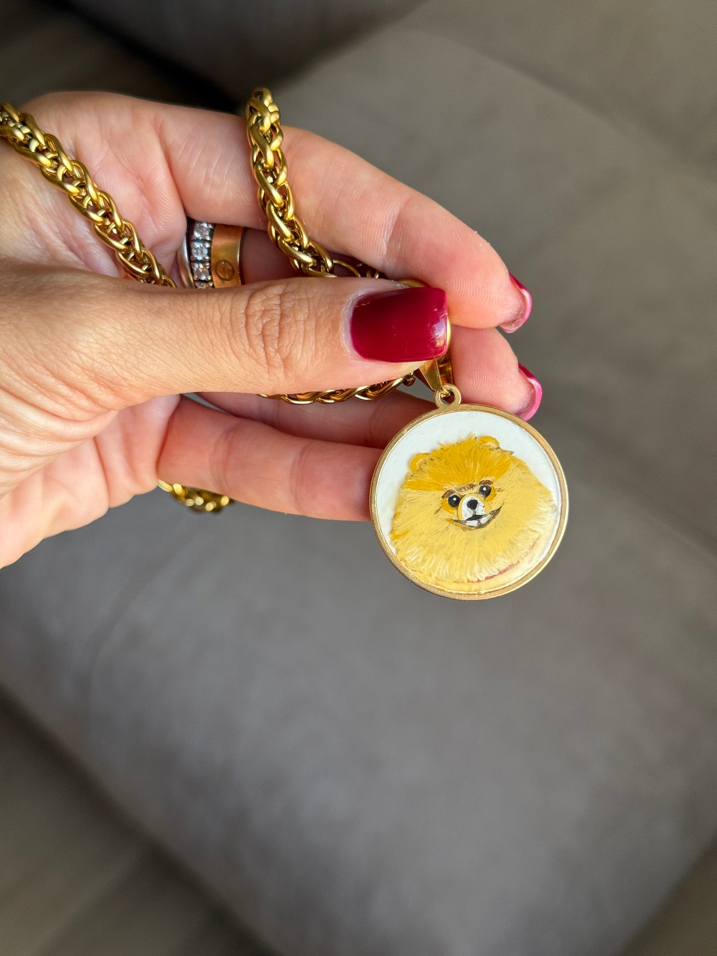 Collana pelosetto personalizzata