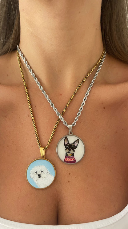Collana pelosetto personalizzata