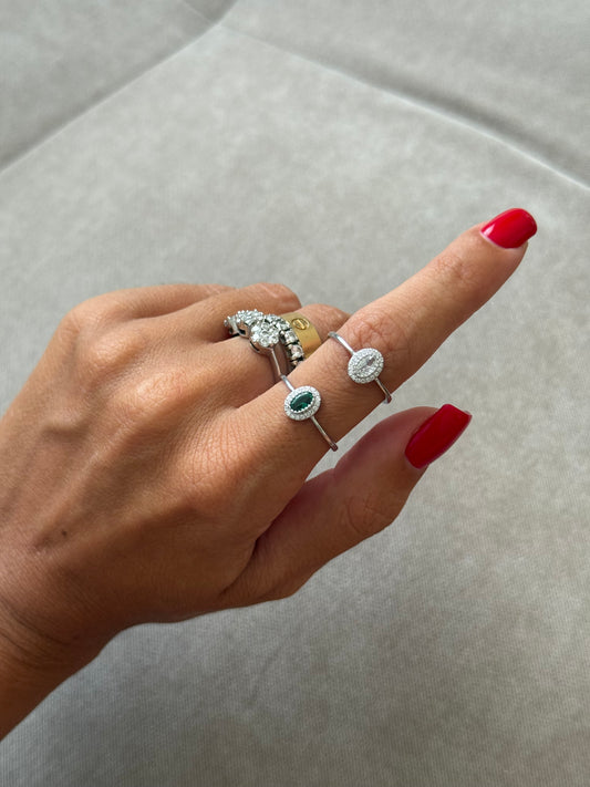 Anello Kate florita