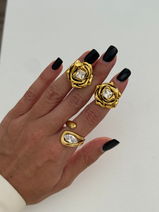 Orecchini Dark Rose