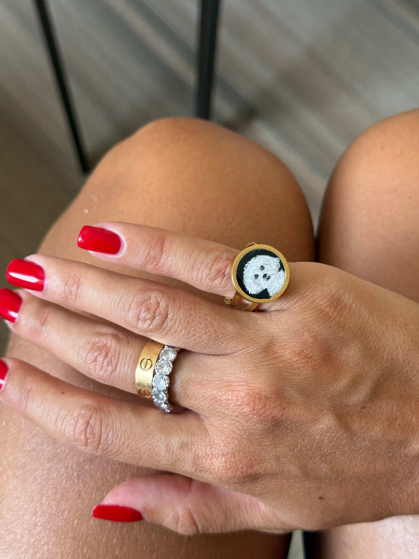 Anello Pelosetto small personalizzato