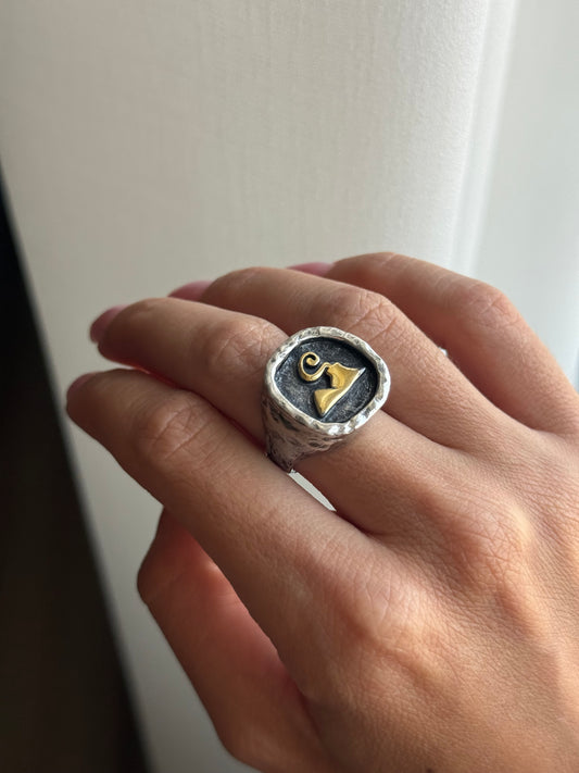 Anello Napule quadrato